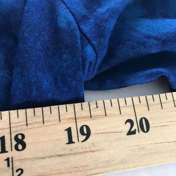 Tahari Wide Boat 3/4 Sleeves Pleated Draped Side Knit Blouse - Picture 9 of 12